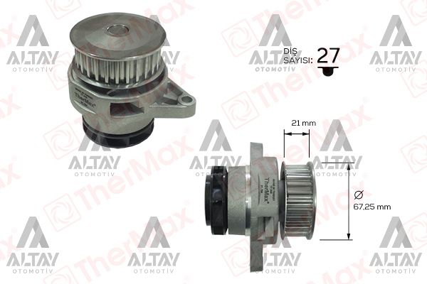 Volkswagen Polo Devirdaim Su Pompası 1997-2001 Volkswagen Polo Devirdaim Su Pompası 1997-2001